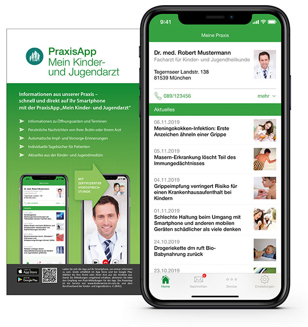 Bericht einer MFA: Die Nutzung der App „Mein Kinder- und Jugendarzt“ in der ärztlichen Praxis.