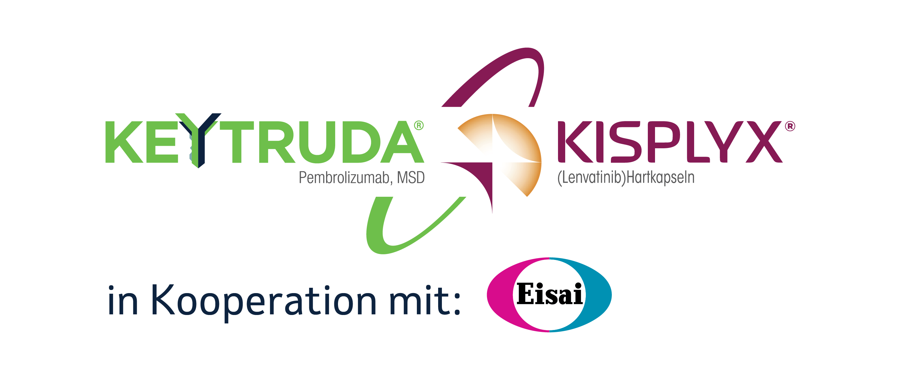 Keytruda-Kisplyx-Lenvima_Logo