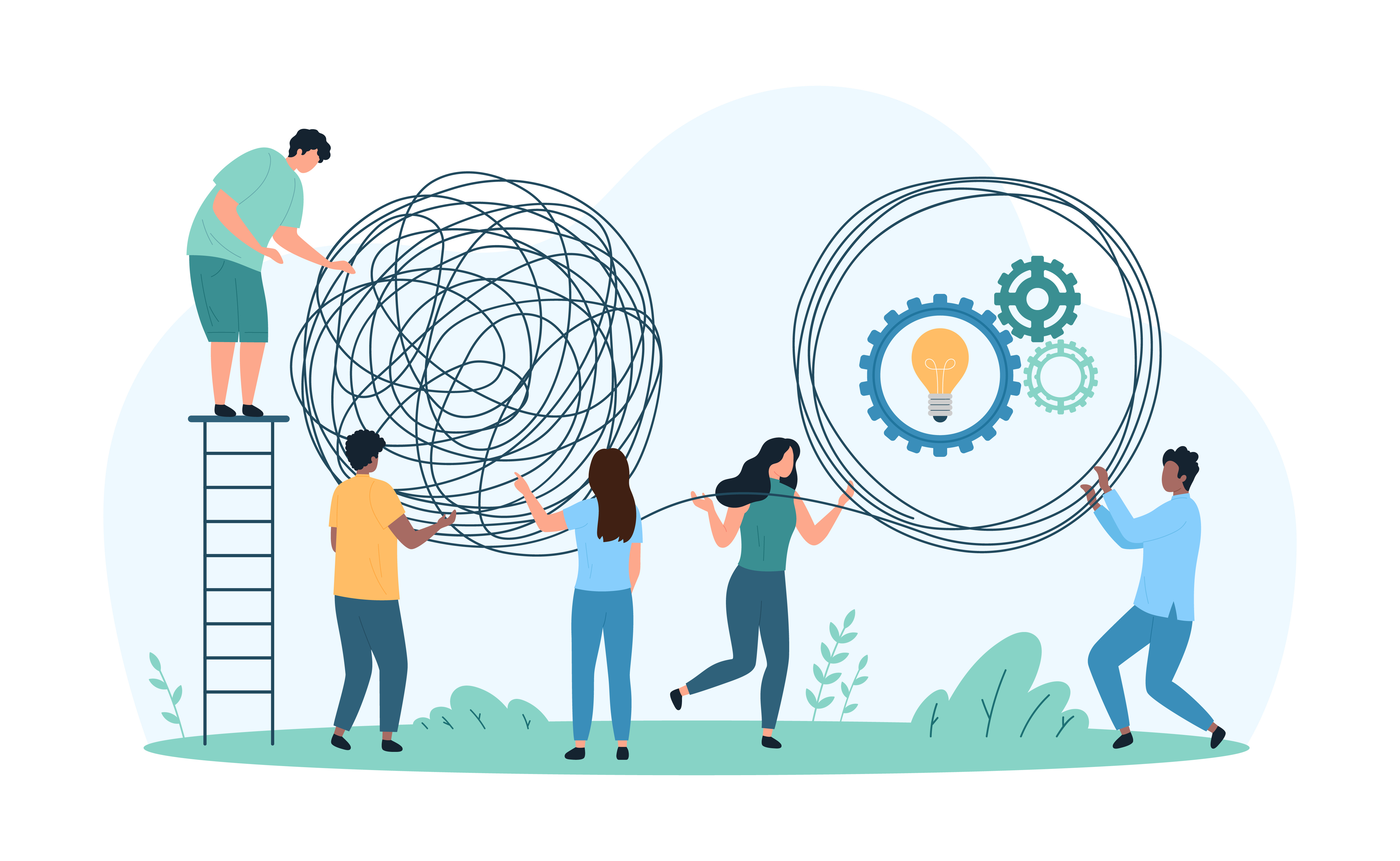 Ein Team schafft Lösungen.